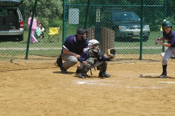 My son Nick.  Nick is a catcher for a United States Amature Baseball League.  It's a by Invitation Travel Club.  Last year their team was 11-0 scoring 102 runs and only giving up 10 runs all season.  They won the USABL Championship.